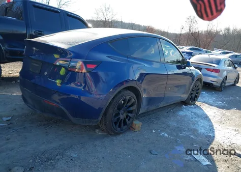 2021 Tesla Model Y Long Range Dual Motor All-Wheel Drive from USA, damaged, VIN 5YJYGDEE1MF199559